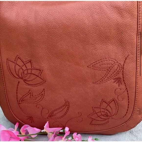 Frye Azariah Leather Convertible Crossbody Shoulder Bag Purse - Picture 5 of 6